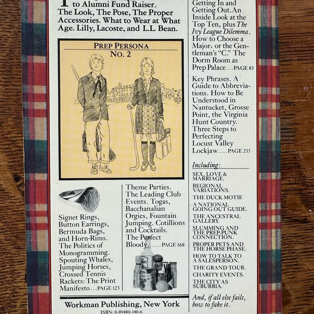 The Official Preppy Handbook - 1st edition. 1980 copyright. Vintage - Picture 3 of 6